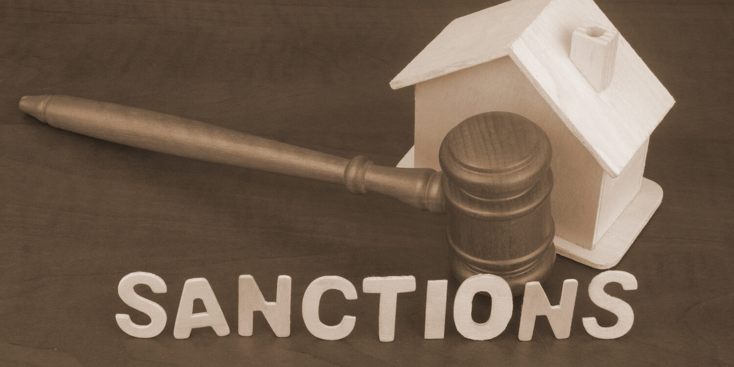 sanction agent commercial immobilier