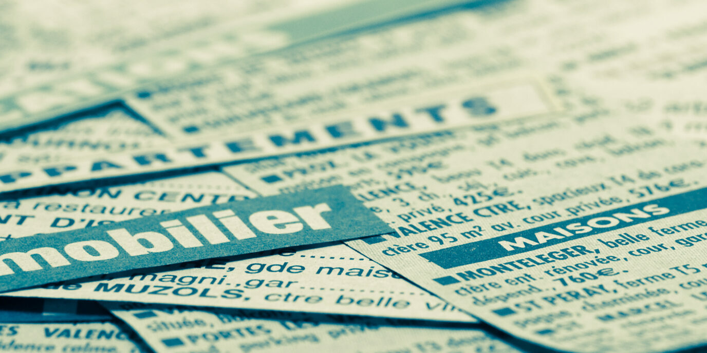 petite annonce immobilier – journal d’annonces en bandeau