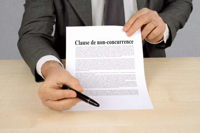 clause de non-concurrence