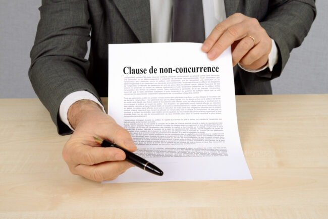 Clause de non-concurrence clause de non-concurrence